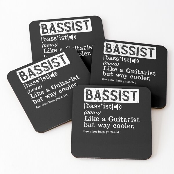 Item preview, Bassist Like A Guitarist But Way Cooler Bass Motive  designed and sold by saigeorion.
