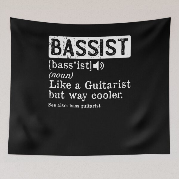 Item preview, Bassist Like A Guitarist But Way Cooler Bass Motive  designed and sold by saigeorion.