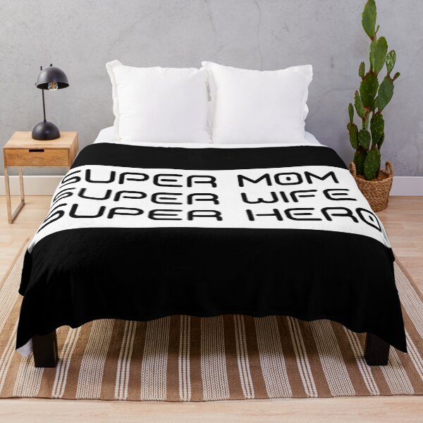 Item preview, Super Mom, Super Wife, Super Hero. Funny Mom Life Design.  designed and sold by That Cheeky Tee.