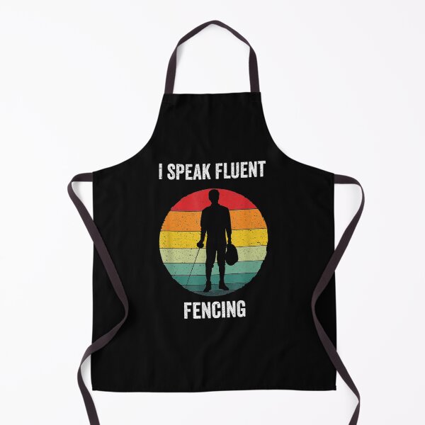 Item preview, I Speak Fluent Fencing Vintage Swordplay Gift  designed and sold by saigeorion.