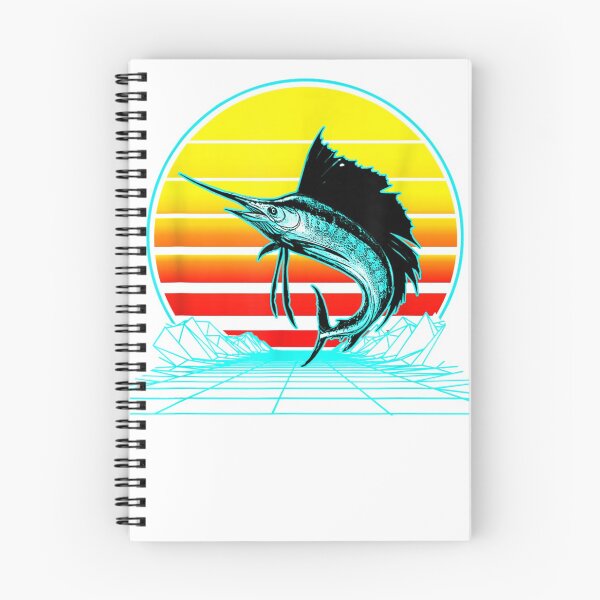Item preview, Retro Vintage Sunset Marlin  designed and sold by mylahKristian.