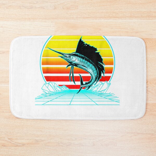 Item preview, Retro Vintage Sunset Marlin  designed and sold by mylahKristian.