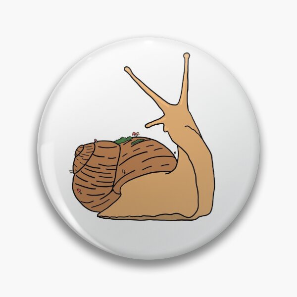Item preview, Mushroom snail designed and sold by willowar.