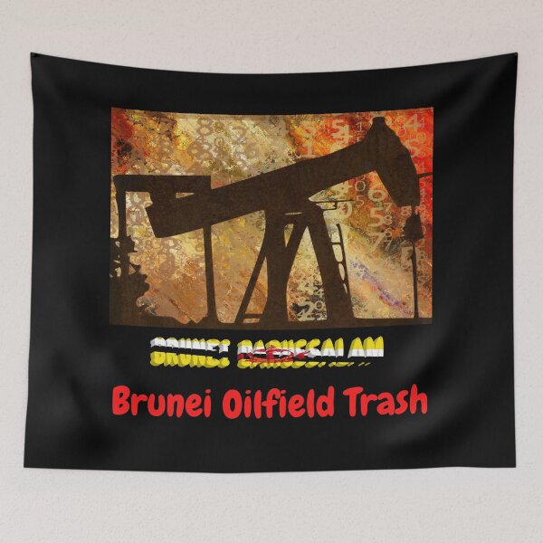 Item preview, Brunei Oilfield Trash designed and sold by Krispsm.