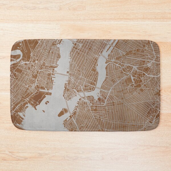 Item preview, NYC street map graphic #2 designed and sold by nadia32.