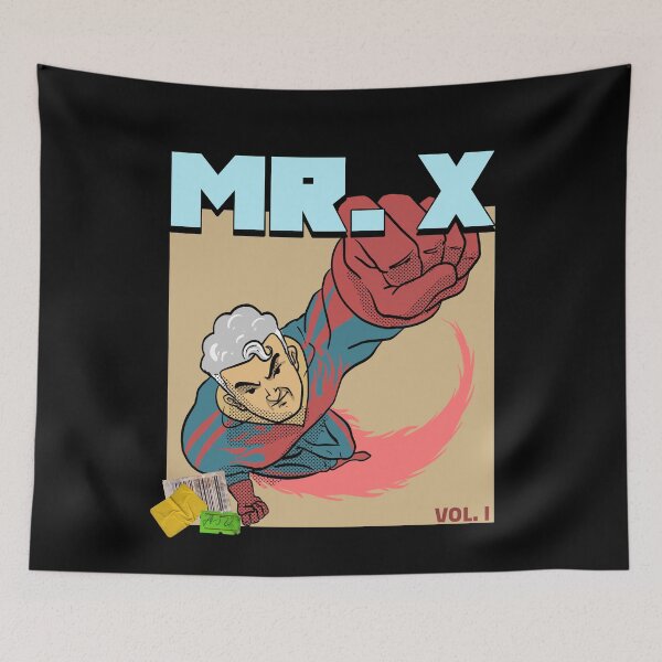 Item preview, Mr X. Fake Vintage Comic Book Cover. designed and sold by shirtdan.