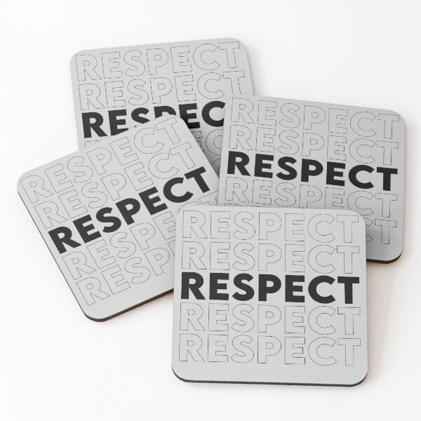 Item preview, respect, be respectful designed and sold by MelanieMerches.