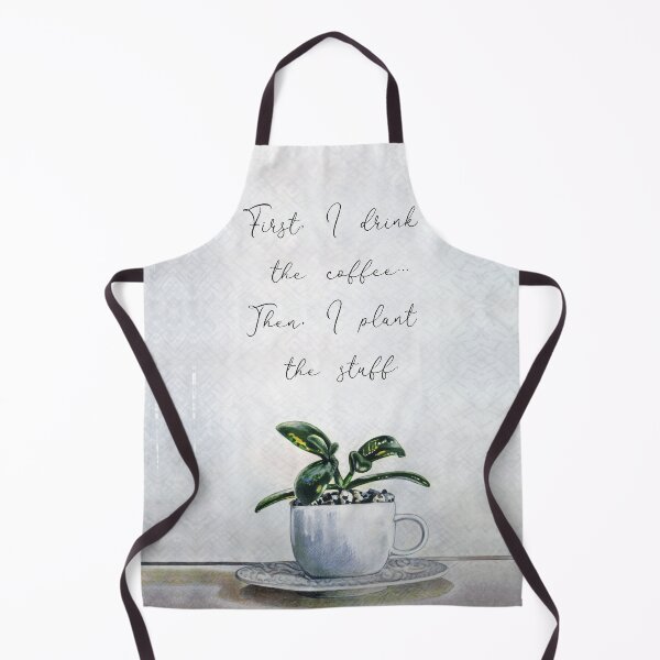 Item preview, First I drink the coffee... Then I plant the stuff. designed and sold by Akvauter.