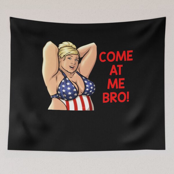 Item preview, Graphic Art Come At Me Bro! - Archer Sitcom designed and sold by StephanieNeal5.