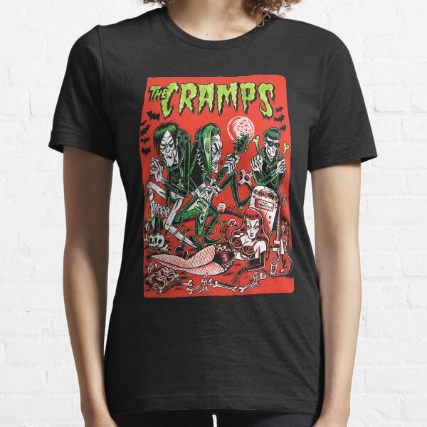 The Cramps Poster Style 6 (black) Essential T-Shirt