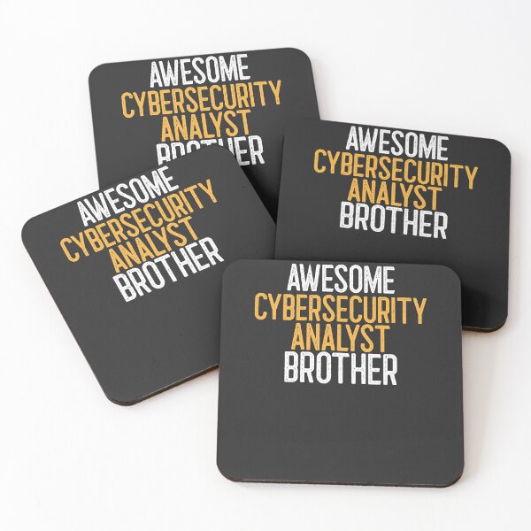 Item preview, Awesome Cybersecurity Analyst Brother IT Gift designed and sold by EricJP.