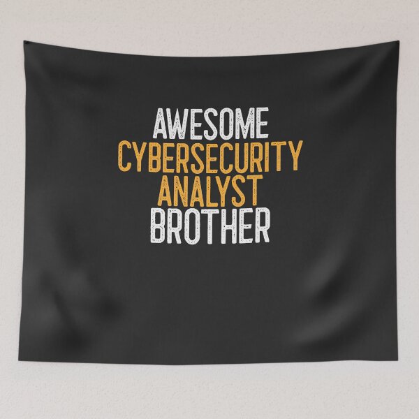 Item preview, Awesome Cybersecurity Analyst Brother IT Gift designed and sold by EricJP.
