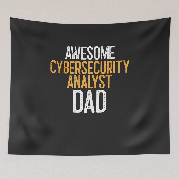 Item preview, Awesome Cybersecurity Analyst Dad IT Gift designed and sold by EricJP.