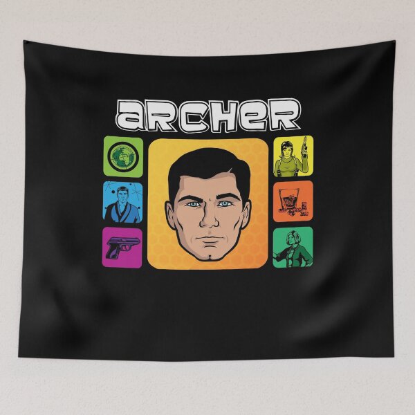 Item preview, Classic Design Archer Sitcom - Sterling Archer Cartoon Art designed and sold by StephanieNeal5.
