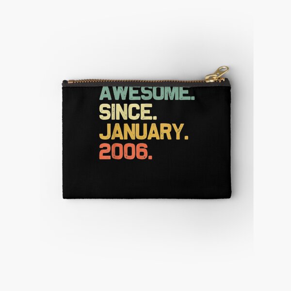 Item preview, Awesome Since January 2006 15th Birthday 15 Years Old Gift  designed and sold by saigeorion.
