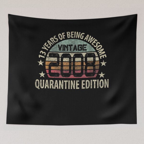 Artikelvorschau, 13. Geburtstag Vintage Limited Edition 2008 Quarantäne B Day entworfen und verkauft von saigeorion.