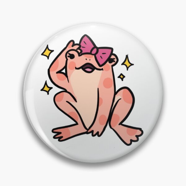 Item preview, Pretty In Pink Frog designed and sold by Donie Little.