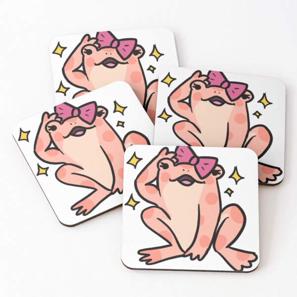Item preview, Pretty In Pink Frog designed and sold by Donie Little.