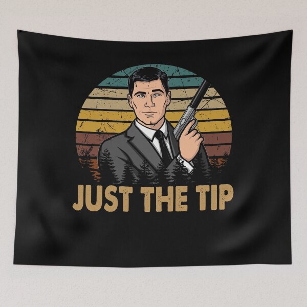 Item preview, Vintage Design Archer Sitcom - Just The Tip - Sterling Archer designed and sold by StephanieNeal5.