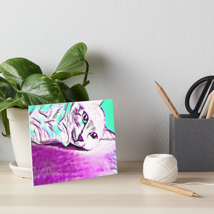 Item preview, Art Board Print designed and sold by ClosLineDesigns.