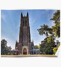 The Gothic Cathedral of Duke University Poster