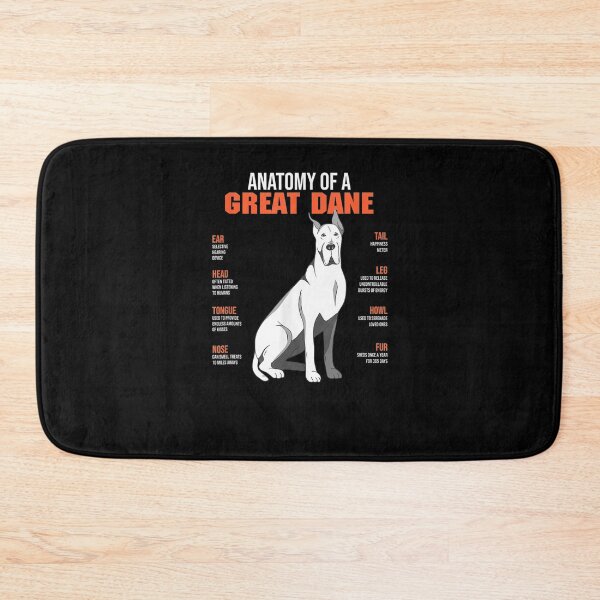 Item preview, Anatomy Of A Great Dane Breed Dog Pet Lover Pun Gift  designed and sold by saigeorion.
