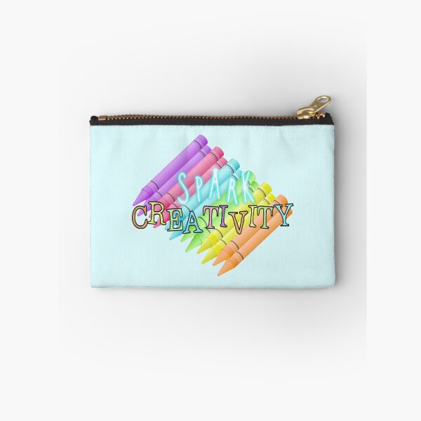 Item preview, Spark Creativity! (on Light Aqua) designed and sold by PawsitiveMum.