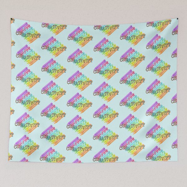 Item preview, Spark Creativity! (on Light Aqua) designed and sold by PawsitiveMum.