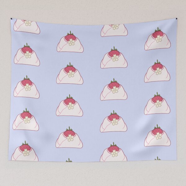 Item preview, Sakura strawberry daifuku designed and sold by Morcawork.