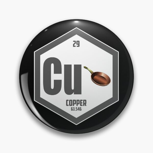 Item preview, Copper Chemical Element Periodic Table Gift designed and sold by TTFMerch.