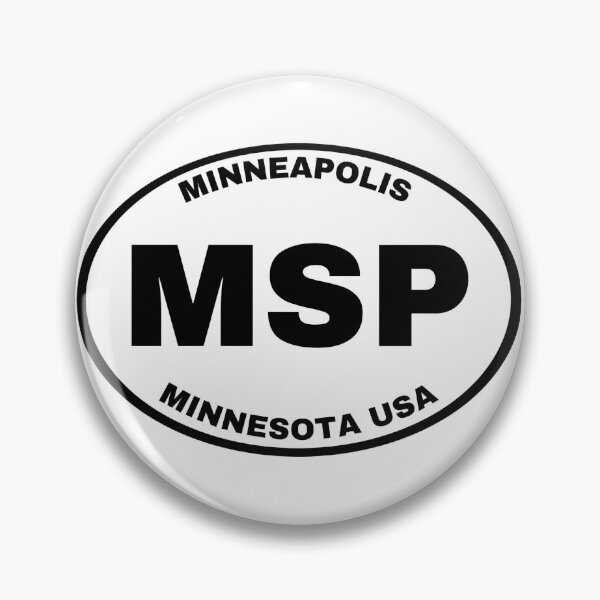 Item preview, MSP - Minneapolis - IATA Code  designed and sold by Locktavia.