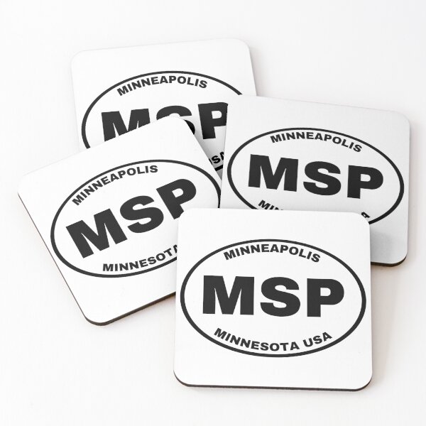 Item preview, MSP - Minneapolis - IATA Code  designed and sold by Locktavia.