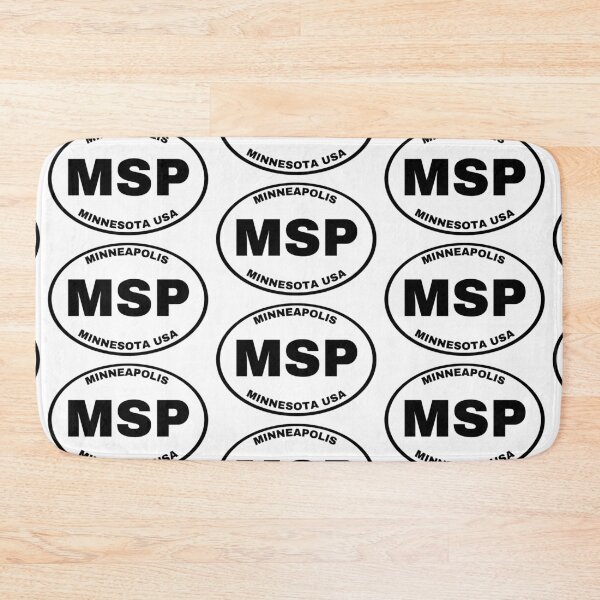 Item preview, MSP - Minneapolis - IATA Code  designed and sold by Locktavia.