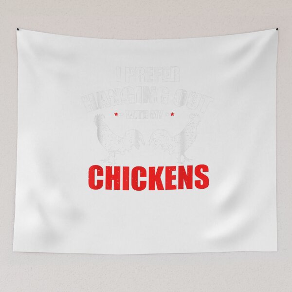 Item preview, I Prefer Hanging Out With My Chickens  designed and sold by mylahKristian.