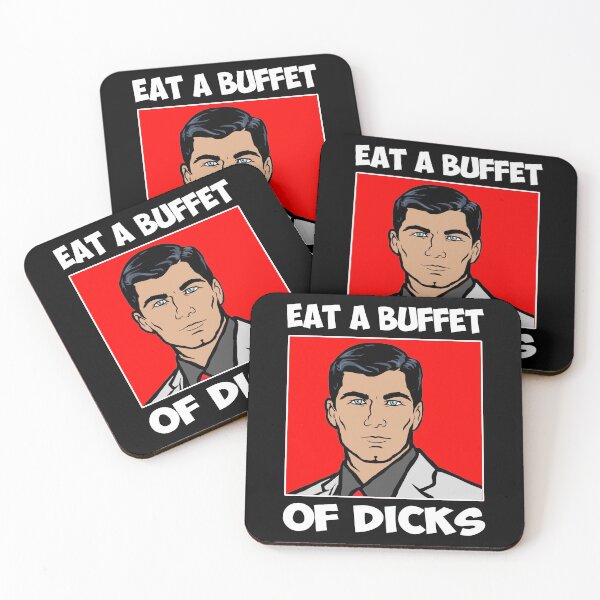 Item preview, TV Archer Sitcom - Eat A Buffet Of Dicks designed and sold by StephanieNeal5.