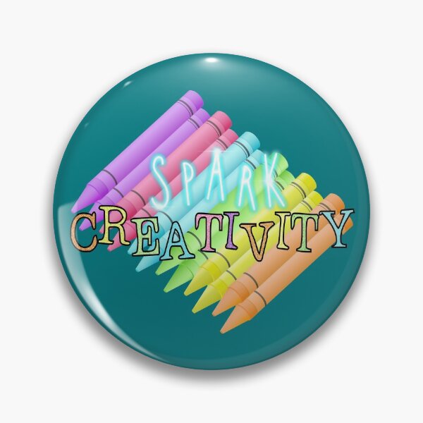 Item preview, Spark Creativity! (on Dark Aqua) designed and sold by PawsitiveMum.