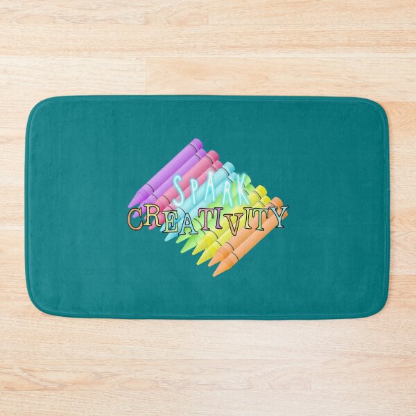 Item preview, Spark Creativity! (on Dark Aqua) designed and sold by PawsitiveMum.