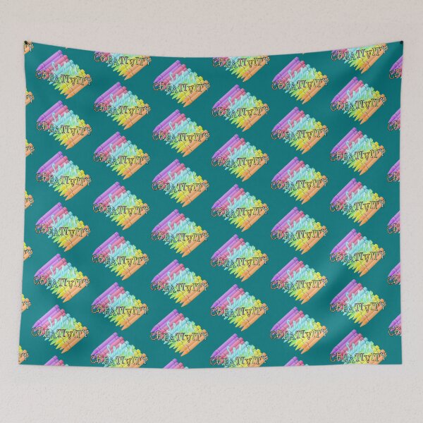 Item preview, Spark Creativity! (on Dark Aqua) designed and sold by PawsitiveMum.