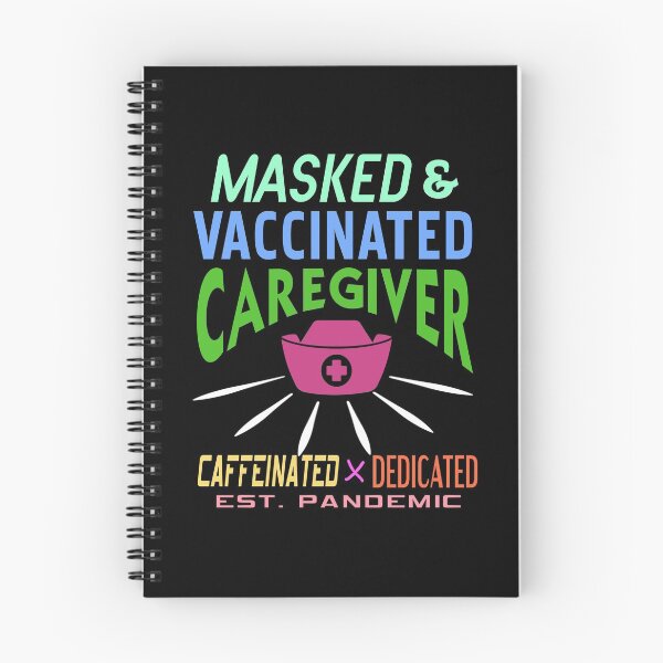 Item preview, Masked and vaccinated Caregiver dedicated designed and sold by NeXore.