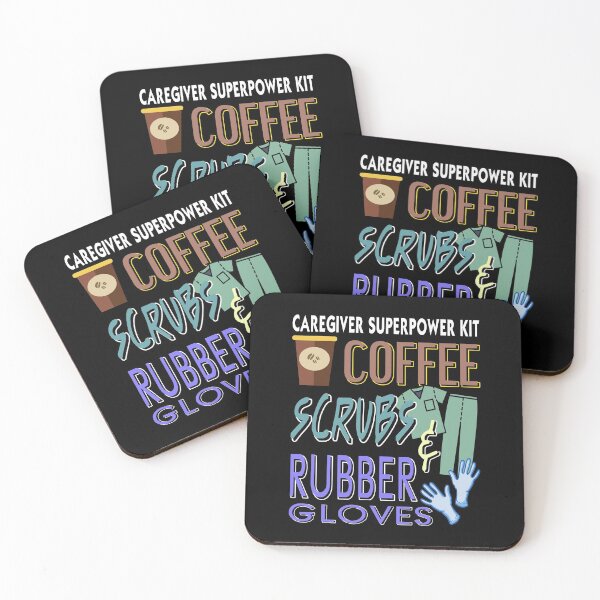 Item preview, Caregiver Superpower Kit Scrubs Rubber gloves designed and sold by NeXore.