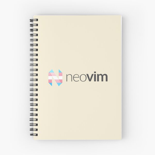 Item preview, Trans Pride Neovim Logo designed and sold by QuietMisdreavus's pride logos and silly stuff.