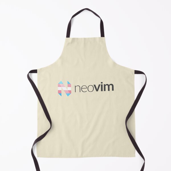 Item preview, Trans Pride Neovim Logo designed and sold by QuietMisdreavus's pride logos and silly stuff.