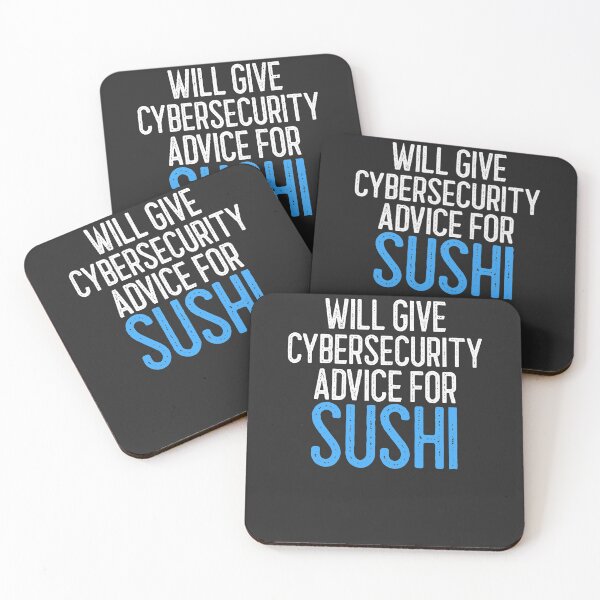 Artikelvorschau, Gibt Cybersecurity-Ratschläge für Sushi IT-Geschenk entworfen und verkauft von EricJP.