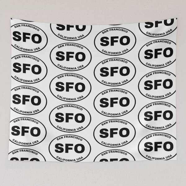 Item preview, SFO - San Francisco - IATA Code  designed and sold by Locktavia.