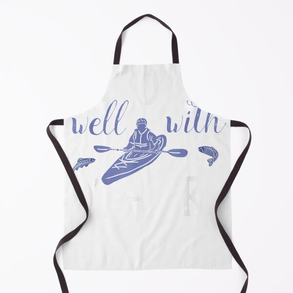 Item preview, Paddles Well With Others Blue Funny Kayakers Graphic designed and sold by mylahKristian.