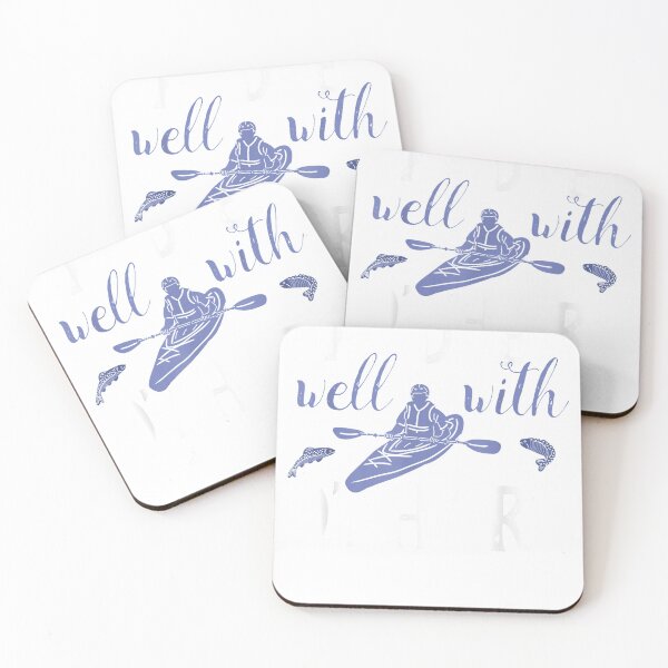 Item preview, Paddles Well With Others Blue Funny Kayakers Graphic  designed and sold by mylahKristian.