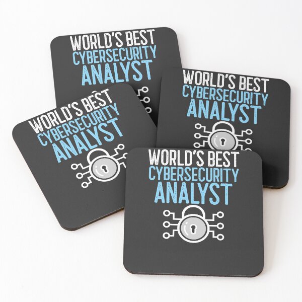 Item preview, World's Best Cybersecurity Analyst IT Gift designed and sold by EricJP.