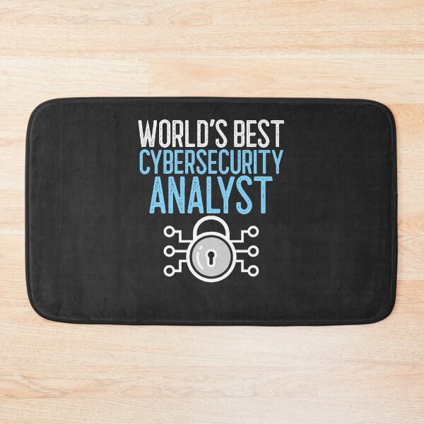 Item preview, World's Best Cybersecurity Analyst IT Gift designed and sold by EricJP.