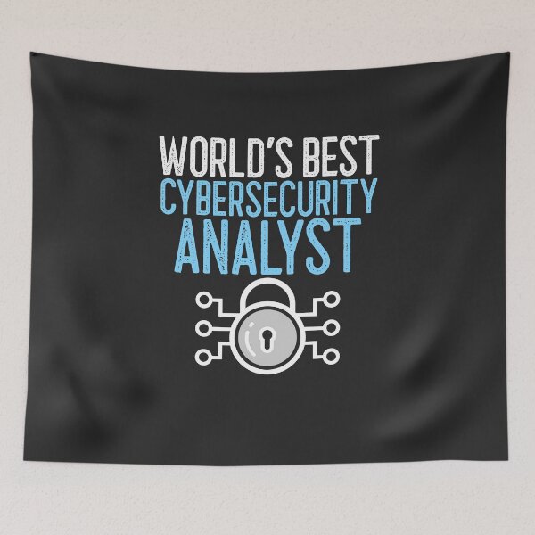 Item preview, World's Best Cybersecurity Analyst IT Gift designed and sold by EricJP.