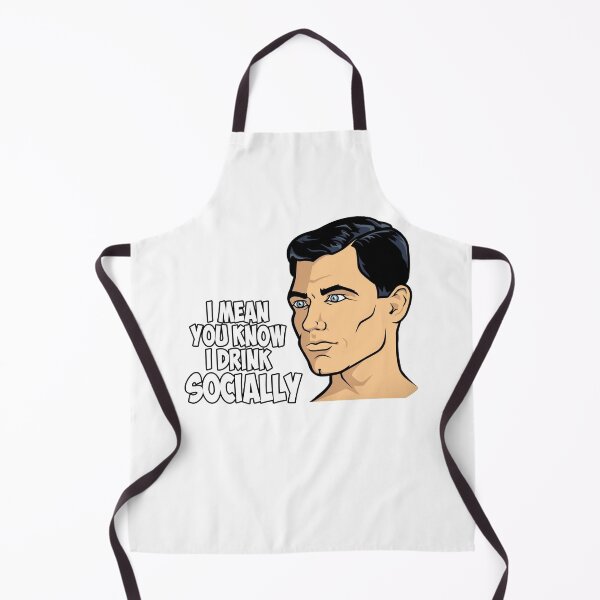 Item preview, I Mean You Know I Drink Socially Archer Sitcom designed and sold by StephanieNeal5.